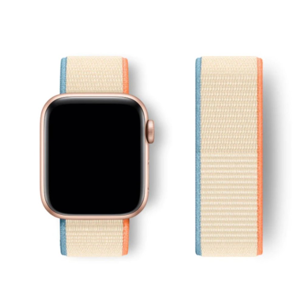 NEW BAND Cream Strap Loop For Apple Watch